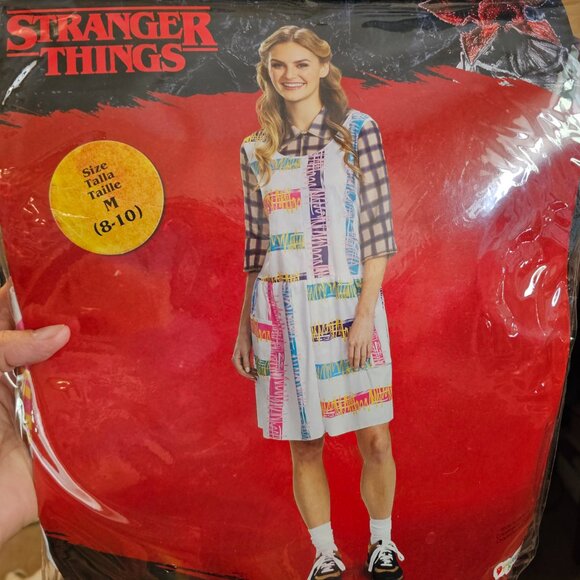 NEW Stranger Things, Eleven Costume, Adult Medium - Picture 1 of 3